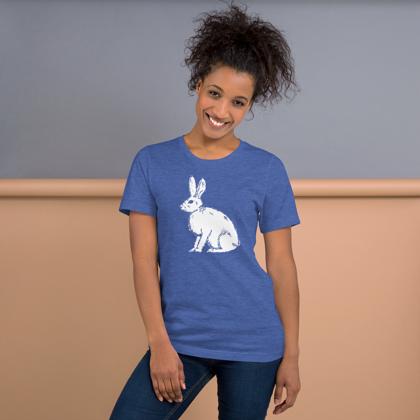 Rabbit - Unisex Staple T-Shirt - Bella + Canvas 3001
