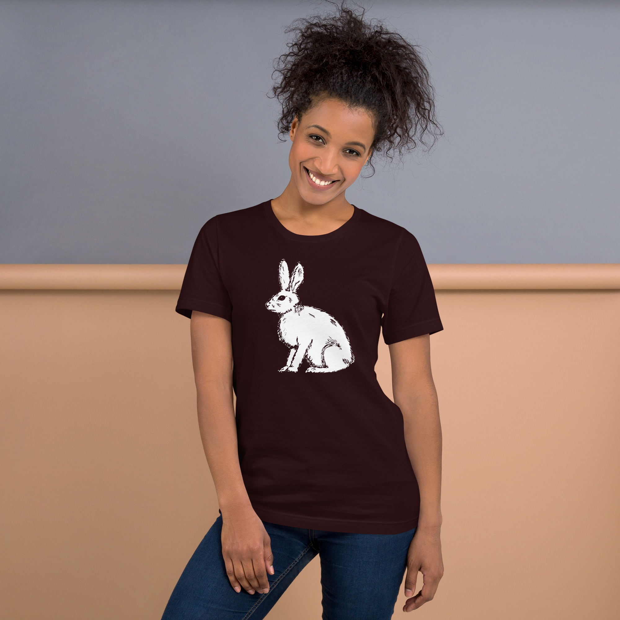 Rabbit - Unisex Staple T-Shirt - Bella + Canvas 3001